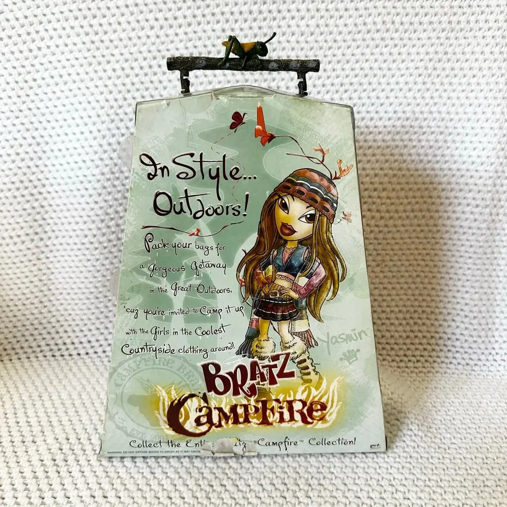 Bratz Campfire Collection Yasmin NIB Original Packaging Vintage Rare MGA 2005
